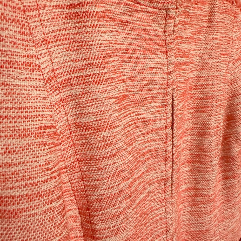 Trina Turk blazer- coral and white -size 4 - Picture 4 of 4